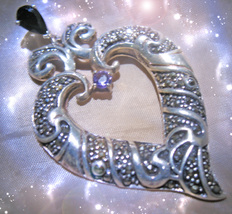 HAUNTED NECKLACE OPEN & DRAW IN ANY HEART FOR LOVE HIGHEST LIGHT COLLECT MAGICK image 2