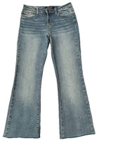 Judy Blue High Waist Bootcut Jeans Raw Hem Blue Stretch, Sz 5/27. Fits 3... - $41.31