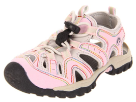 Northside Toddler Sz 11/12 Burke II Water Shoes Bungee Cord Sport Sandals Pink - £7.86 GBP