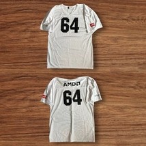 Vintage AMD 64 ATI Football Jersey Wilson Men’s Sz XL White Made USA Dea... - $19.75