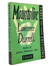 Lawrence Durrell MOUNT OLIVE  1st Edition 2nd Printing - £38.12 GBP