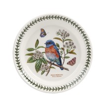 Portmeirion Botanic Garden Birds 8.5 Inch Salad Plate - West Bluebird - £43.14 GBP