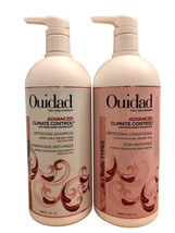 Ouidad Advanced Climate Control Defrizzing Shampoo &amp; Conditioner Set Each 33.8 o - £55.78 GBP