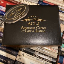 ACLJ American Center for Law &amp; Justice Films 3 CDs Leather Book - £12.77 GBP