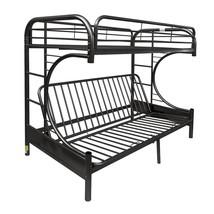 Eclipse Bunk Bed (Twin/Full/Futon) in Black - $604.16