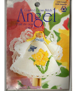 Counted Cross Stitch Kit Clothespin Angel Floral Flower Patterns You Pick  - £16.63 GBP
