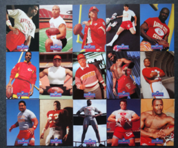 1991 Pro Line Portraits Kansas City Chiefs Team Set of 15 Football Cards - £6.27 GBP