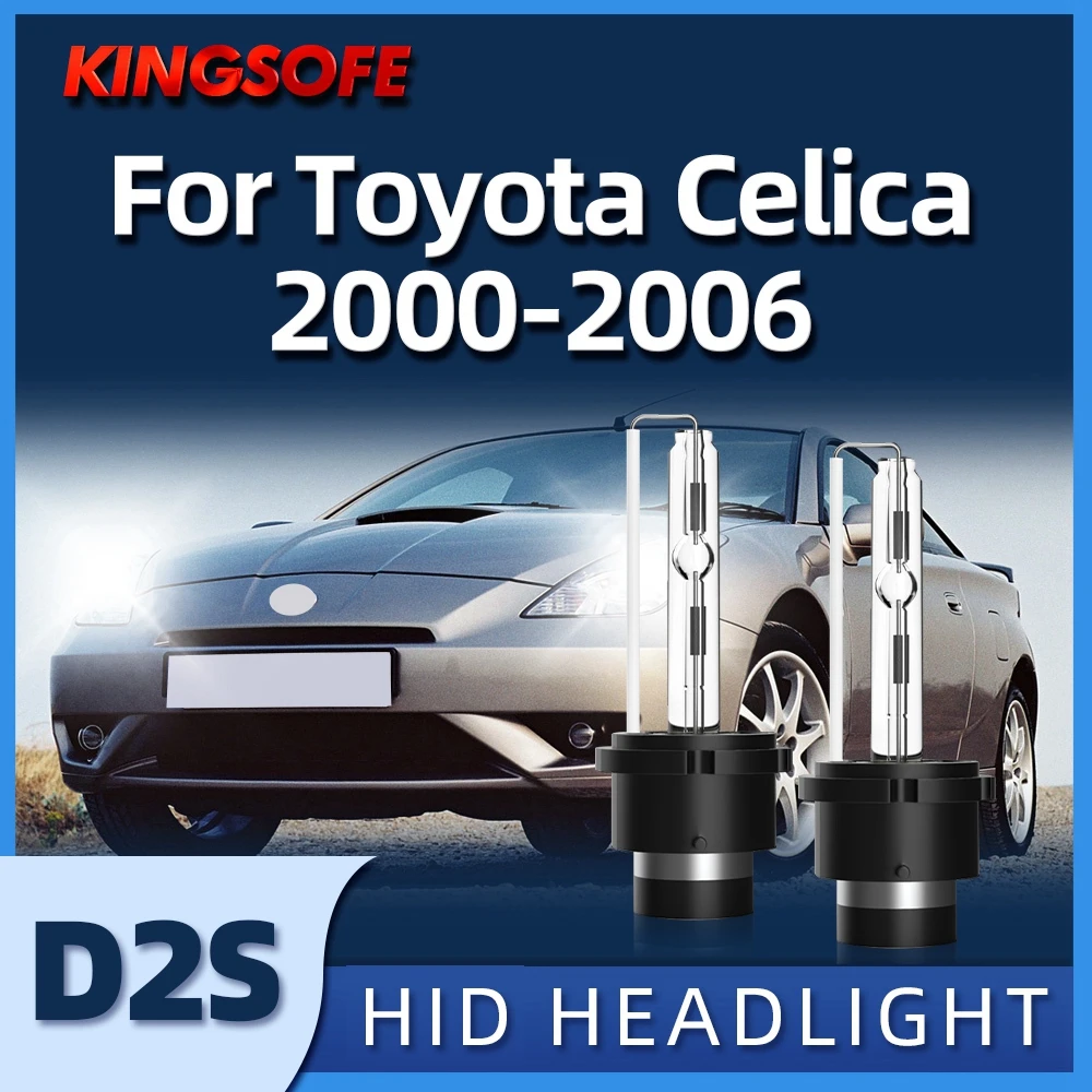 KINGSOFE 2Pcs HID Xenon D2S Bulbs Car Headlight Auto Lights For Celica Toyota - £27.76 GBP