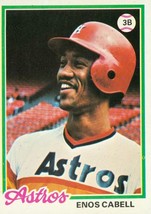 1978 Topps Enos Cabell 132 Astros - $1.00