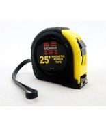 25&#39; Power Tape Measure, Dual Sided, Auto Blade Lock, Magnetic Blade Tip,... - $11.71