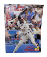 Cleveland Indians 1991 Spring Training Official Program Loaded With 9 Au... - $33.83 CAD