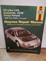 Haynes 25026 • Chrysler LHS Concorde 300M Dodge Intrepid 1998-2004 Repai... - $9.89