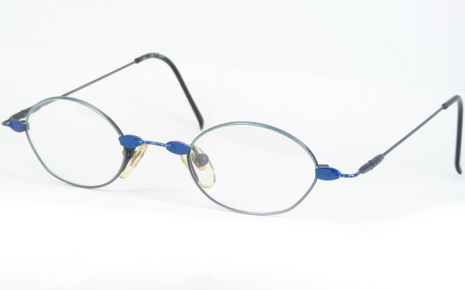 Vintage ZEA R38 11 Grün/Blau/Andere Brillenfassung 39-19-135mm Italien - $66.32