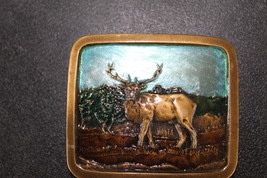 Bronze color elk belt buckle- NEW - $14.95