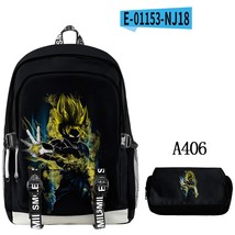 2023 Japan  Goku Boys Schoolbag 2pcs/set Backpack + Pencil Case Children Girls   - £136.80 GBP