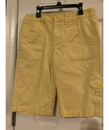 Rafaella Ladies Size 6 Yellow Bermuda Shorts - £4.69 GBP