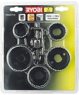 Ryobi Rak07Hs Hole Saw Kit, 7 Piece, Black - $49.31 CAD