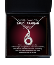 Necklace Present For Saudi Arabian Girlfriend - Jewelry Phoenix Pendant  - £39.46 GBP