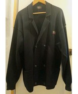 PAUL &amp; SHARK DOUBLE BREASTED NAVY BLUE  CARDIGAN SWEATER MEN&#39;S XL - $98.40 CAD