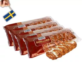 4 Pack Östras Kanellängd 300g (10.58oz) - Swedish Cinnamon Bread, Swedis... - $33.68