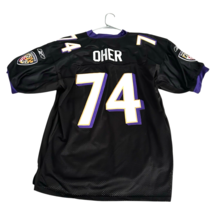 Michael Oher #74 Baltimore Ravens Reebok On Field Jersey Men’s Size 54 - $1,220.46 MXN