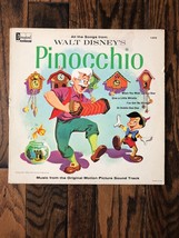 Vintage Disneyland Records Pinocchio Vinyl Untested - £10.47 GBP