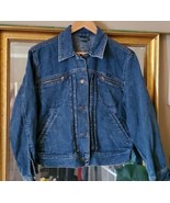 Women’s  Lauren Jeans Co Ralph Lauren Denim Button Up Jean Jacket. Medium.  - £28.92 GBP