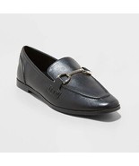 Women&#39;S Laurel Wide Width Loafer Flats - Black 11W - £26.24 GBP