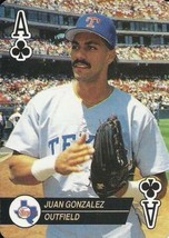 1993 U.S. Playing Card Co. Aces #AC Juan Gonzalez NM-MT Rangers - £1.33 GBP