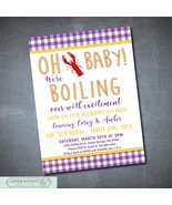 Crawfish Boil Baby Shower Invitation/Baby Boil/DIY/Digital File/Printable - $14.95