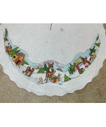 Robert May Rudolph The Red Nosed Reindeer Christmas Tree Skirt Applause ... - £23.35 GBP