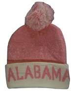 Alabama Adult Size Double Full Cuffed Winter Knit Beanie Pom Hat Navy Pi... - £11.95 GBP