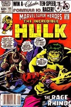An item in the Collectibles category: Marvel Super-Heroes (Vol. 1), Edition# 105 [Comic] by Marvel