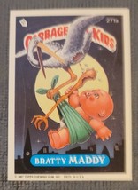 Garbage Pail Kids #271a Series 7 Bratty Maddy Topps 1987 - £2.23 GBP