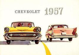 1957 Chevrolet Bel Air - Promotional Advertising Poster - £26.37 GBP