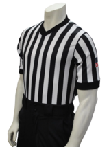 Smitty | USA-201 |  Men&#39;s Basketball Referee Shirt Sublimated Flag Side ... - £43.25 GBP