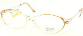 NEW Cayla &amp; Co ROMA BRN BROWN / CLEAR EYEGLASSES GLASSES FRAME 52-15-135mm - €17,79 EUR