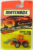 NEW NIP Matchbox Orange Shovel Nose Tractor Diecast Moving Parts, #29, 1995 - $11.99