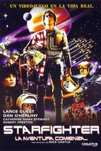 1984 The Last Starfighter Movie Poster Print Alex Maggie Grig Centauri ☄ - £5.55 GBP