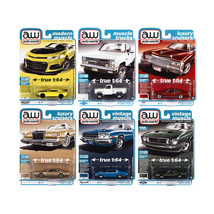 Auto World Premium 2022 Set B of 6 pieces Release 1 1/64 Diecast Model Cars b... - £54.29 GBP