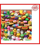 Non-Toxic 100 Pack Puzzle Erasers - Ideal for Kids&#39; Goodie Bags &amp; Classr... - $42.68 CAD