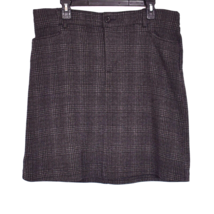 Riders By Lee Tweed Mini Skirt Size 16 Medium - $18.14