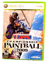 Xbox 360 Nppl 2009 Paintball Championship Game Disc In Original Case With Manual - £8.41 GBP