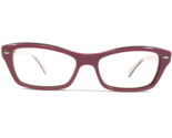 Ray-Ban Kinder Brille Rahmen RB1550 3656 Lila Pink Cat Eye 48-15-130 - $23.00