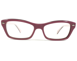 Ray-Ban Kinder Brille Rahmen RB1550 3656 Lila Pink Cat Eye 48-15-130 - £18.11 GBP