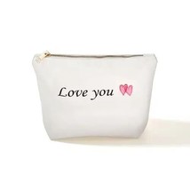 Makeup Bags Canvas Bags Love you Girlfriends Makeup Bags For Women Handmade Toil - £17.46 GBP
