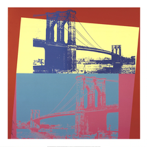 ANDY WARHOL Brooklyn Bridge, 2014 - £348.49 GBP