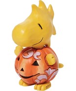 Peanuts - Woodstock Pumpkin Mini Figurine from Jim Shore by Enesco D56 - $36.05 CAD