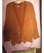 Tan C EST  1946 Cardigan Sweater Women Size 26/28W - $34.12 CAD