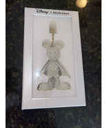 Disney X Baublebar Mickey Mouse Bag Backpack Charm Keychain in Ivory Pea... - $59.90 CAD